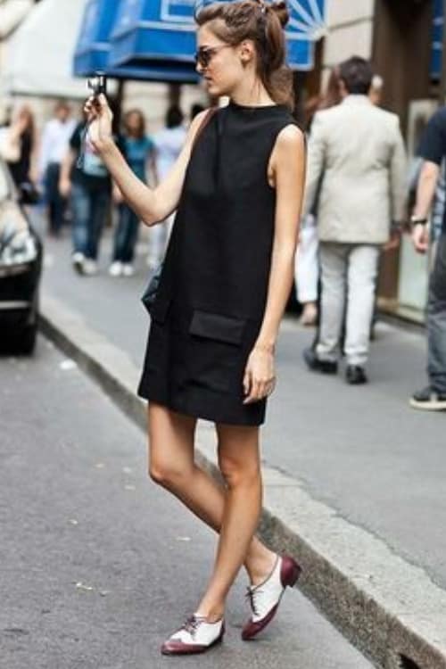 Outfit Womens Black Dress Shoes No Heel How To Style A Dress Without Heels Evie Magazine Outfit Womens Black Dress Shoes No Heel How To Style A Dress Without Heels Evie Magazine