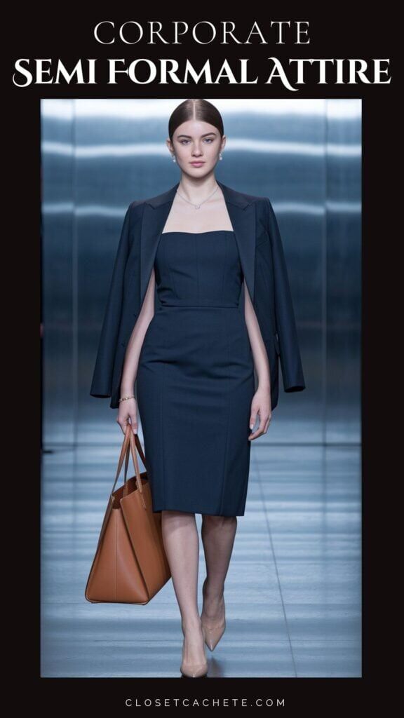 sachin and babi light blue dress What to Wear to an Interview + Business Formal Tips! main image 1